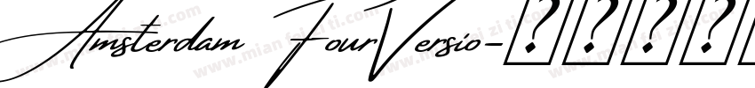 Amsterdam FourVersio字体转换